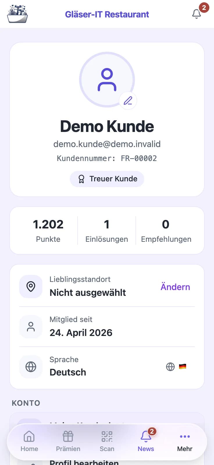 Treuli Profil